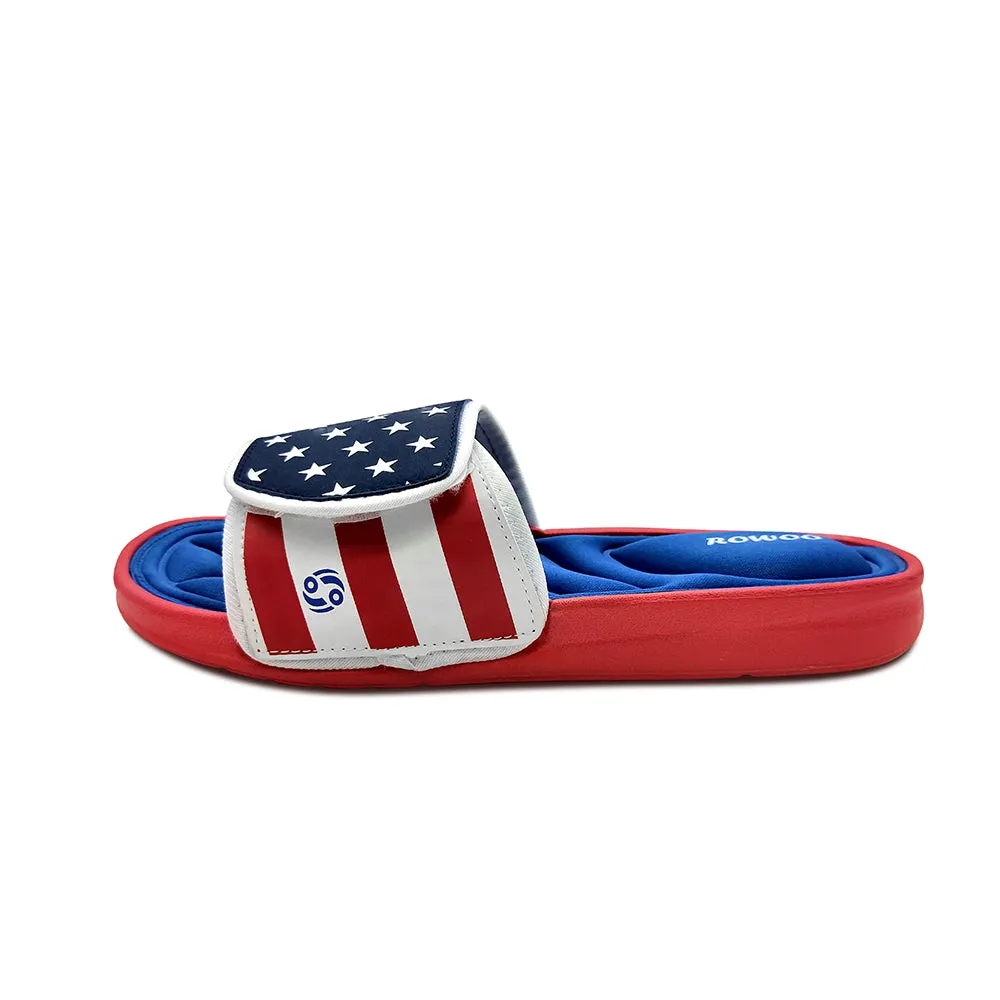 2025 Memory Foam Men Slippers Adjustable