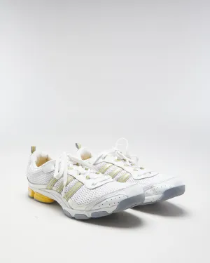 Adidas 3D Cushion White Trainers - Mens UK 8