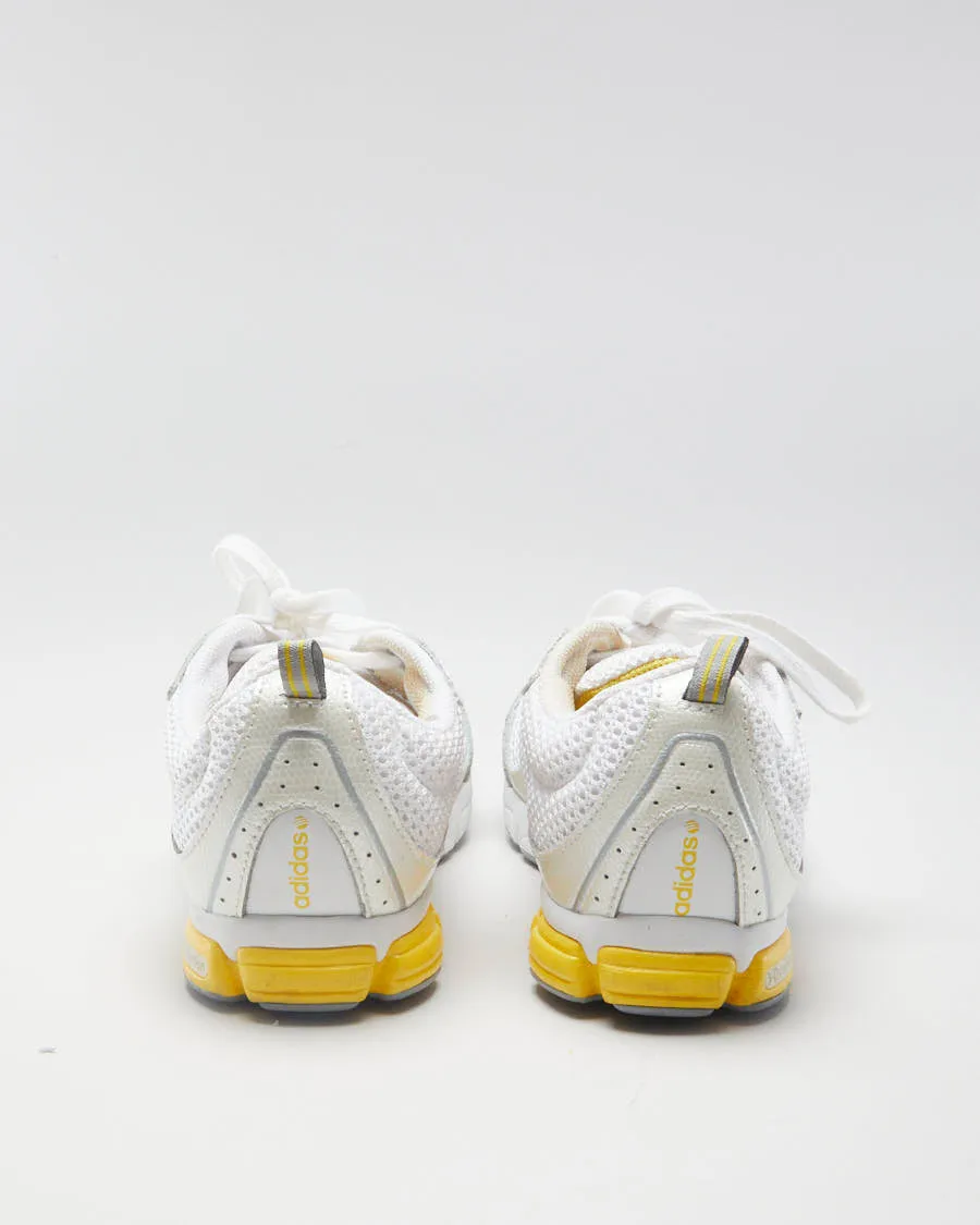 Adidas 3D Cushion White Trainers - Mens UK 8