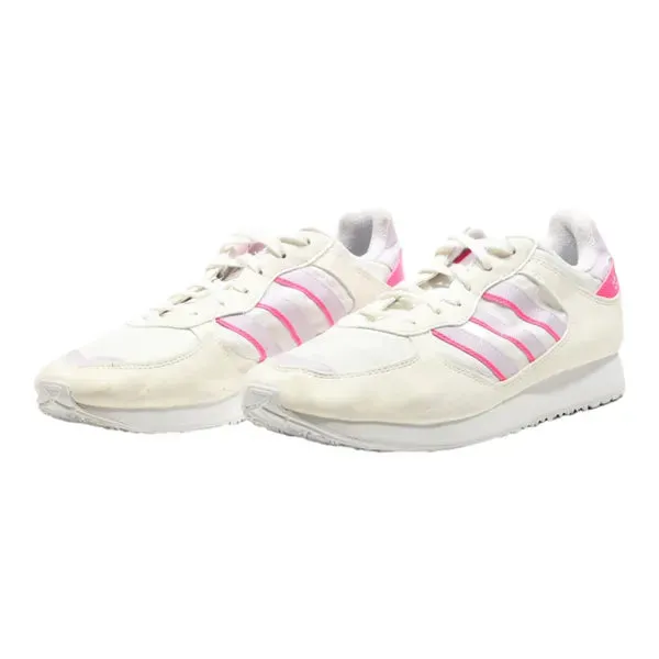 ADIDAS Sneaker Trainers Cream Synthetic Womens UK 7.5