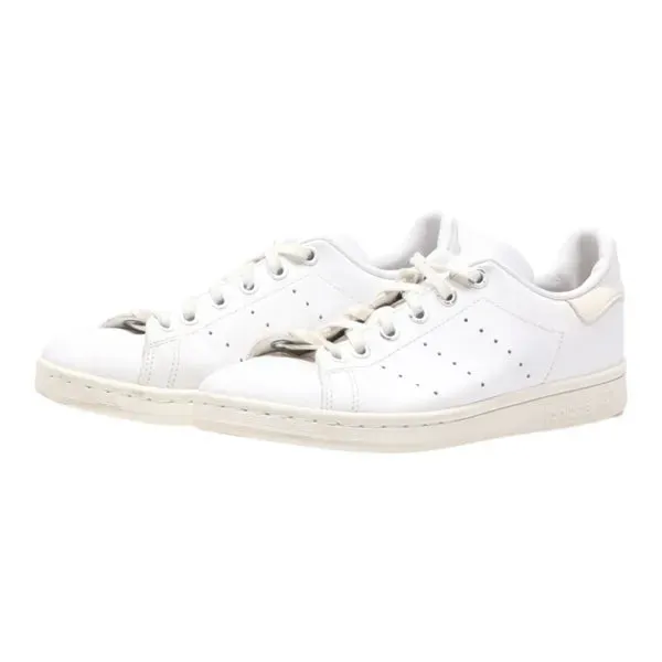 ADIDAS Stan Smith Sneaker Trainers White Leather Girls UK 4.5