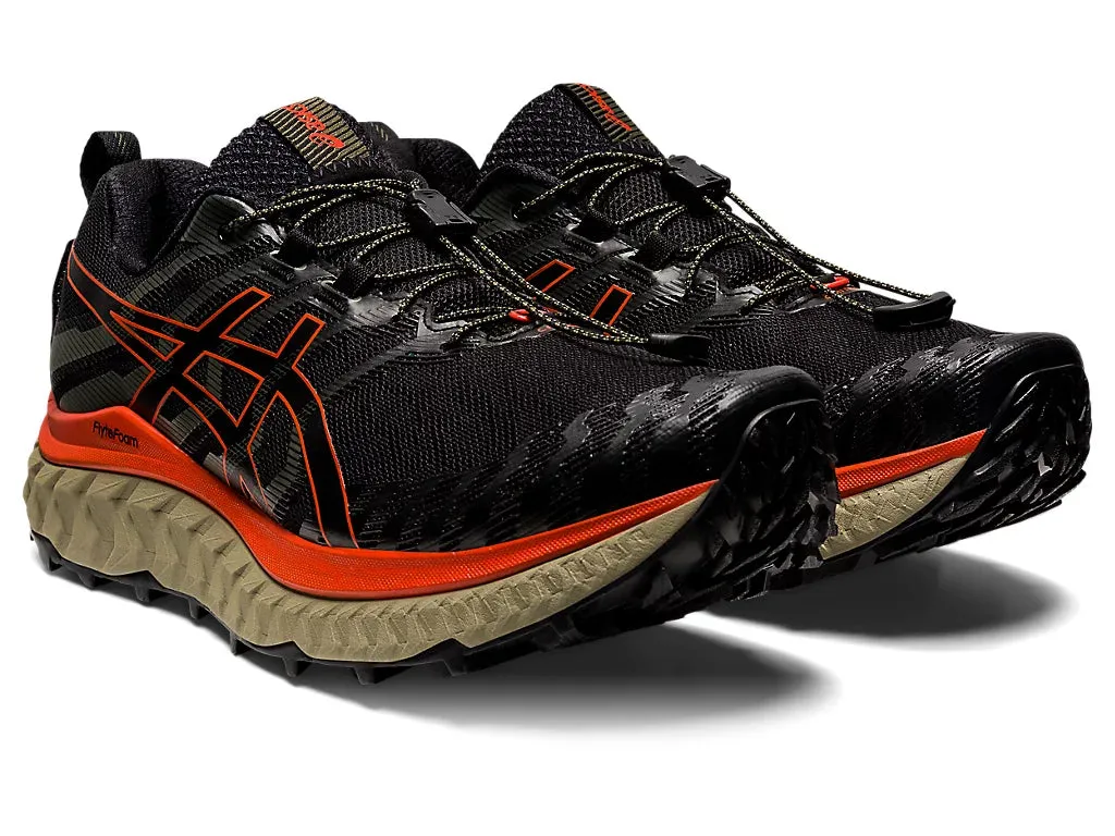 ASICS Men's TRABUCO MAX (Black/Cherry Tomato)