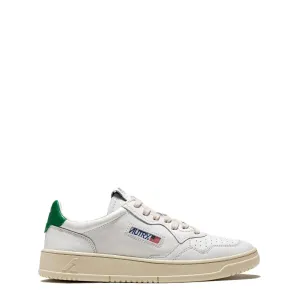 Autry Medalist Low Leather Trainers White / Green