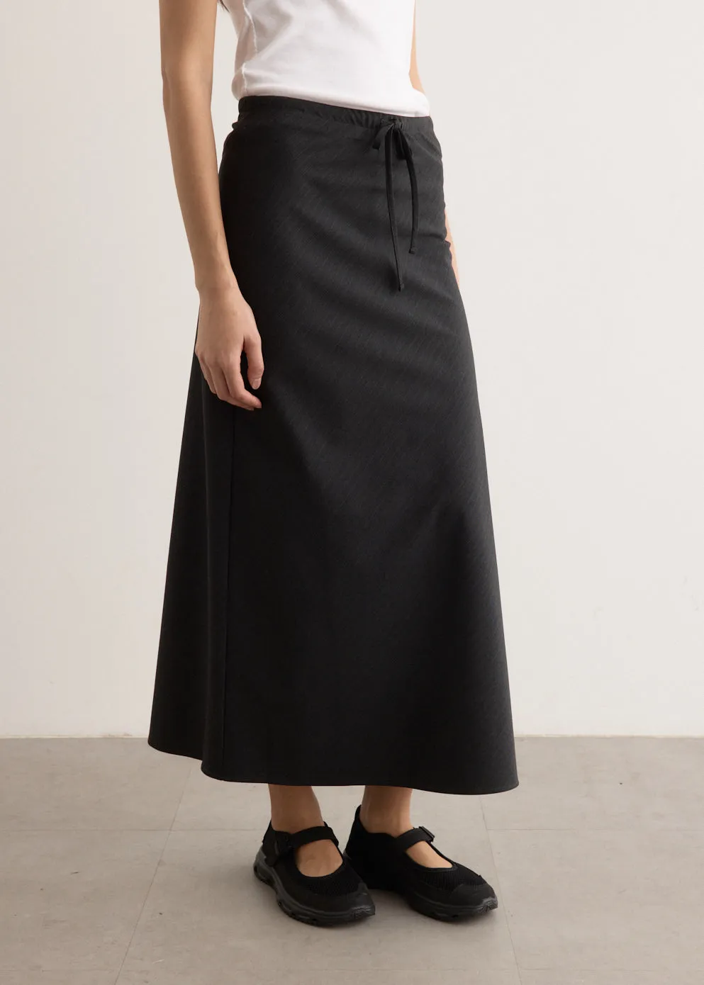 Billie Bias Pinstripe Skirt