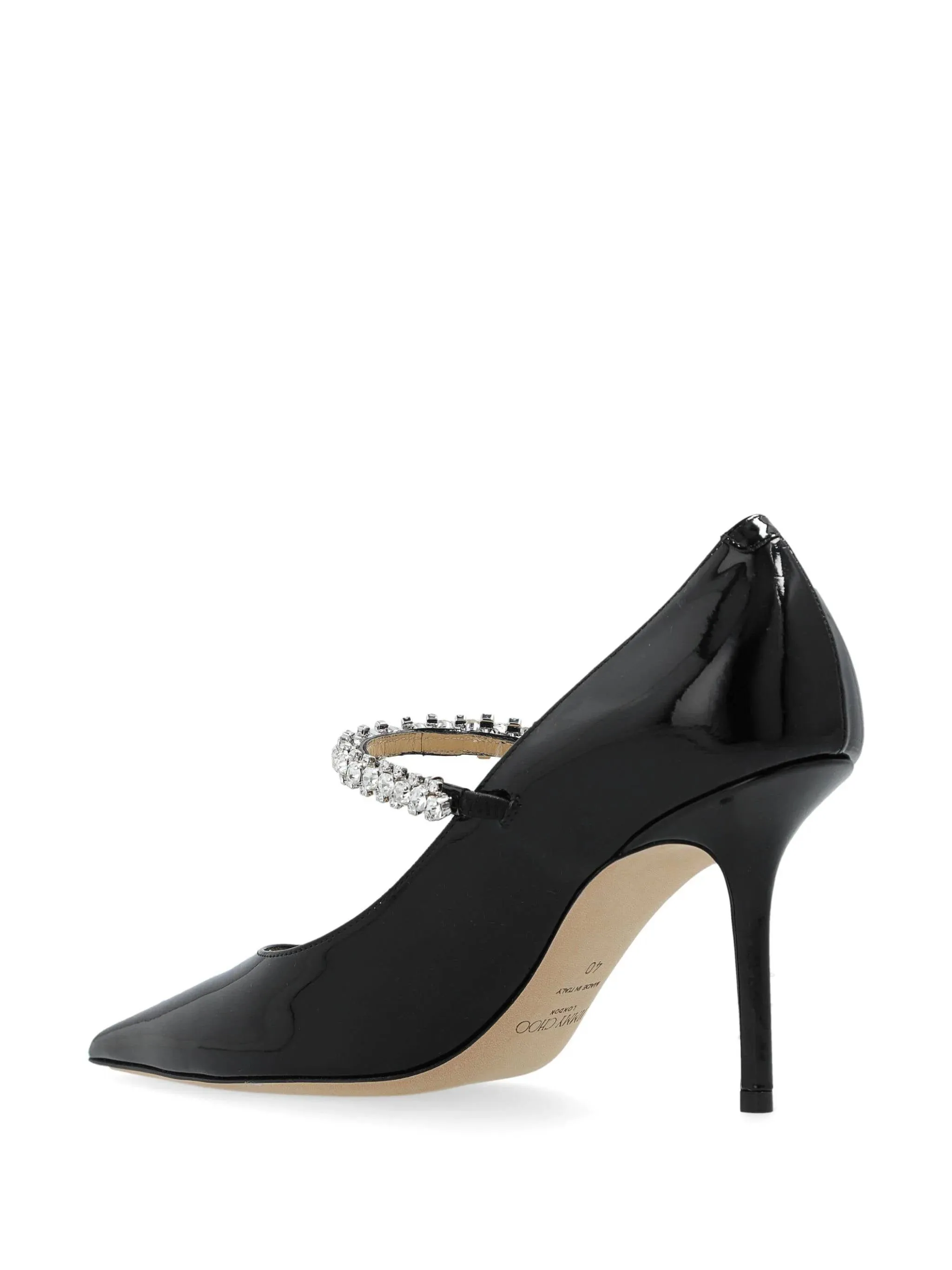Bing 85mm leather pumps