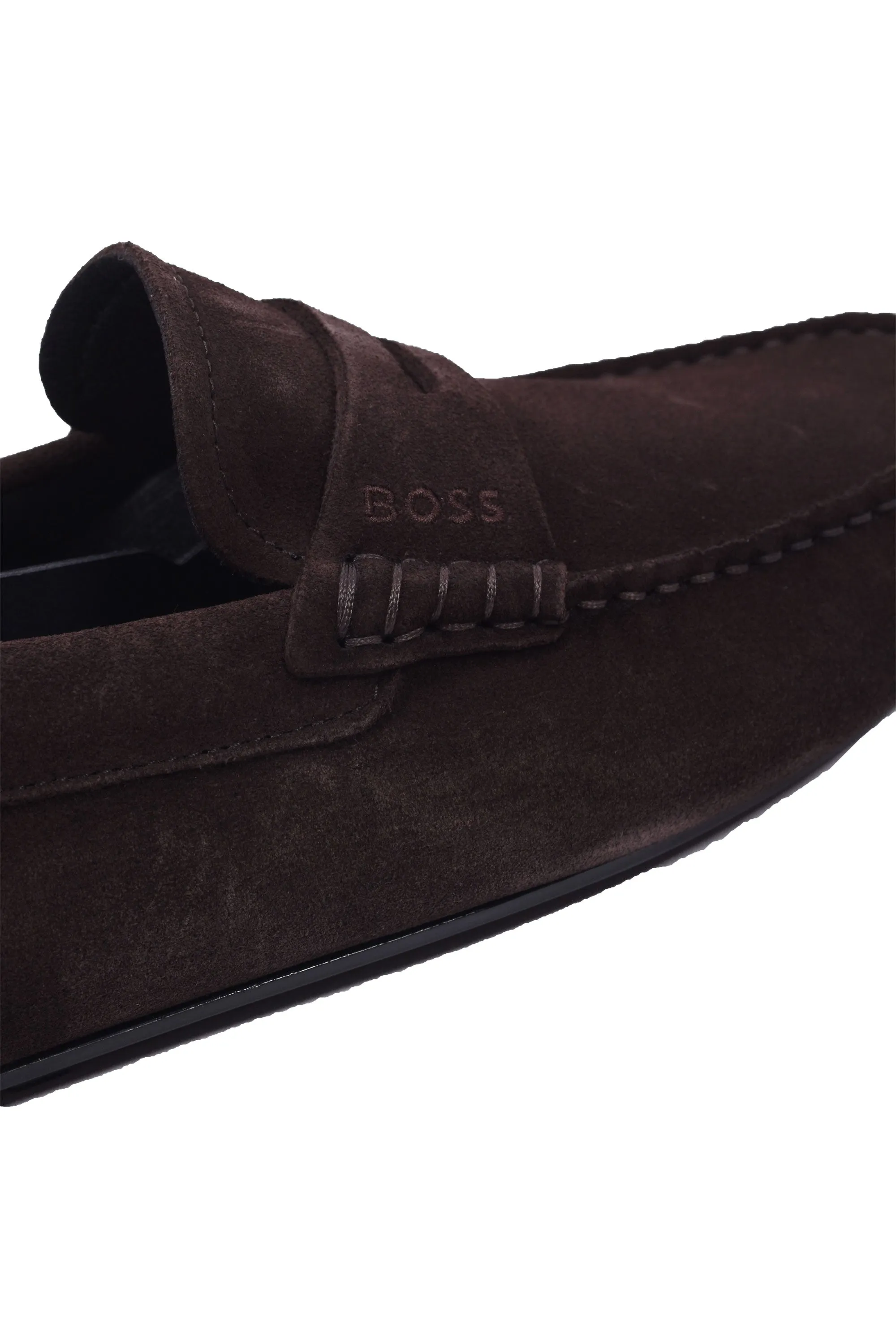 Boss Noel_mocc_sd Driving Shoe Dark Brown