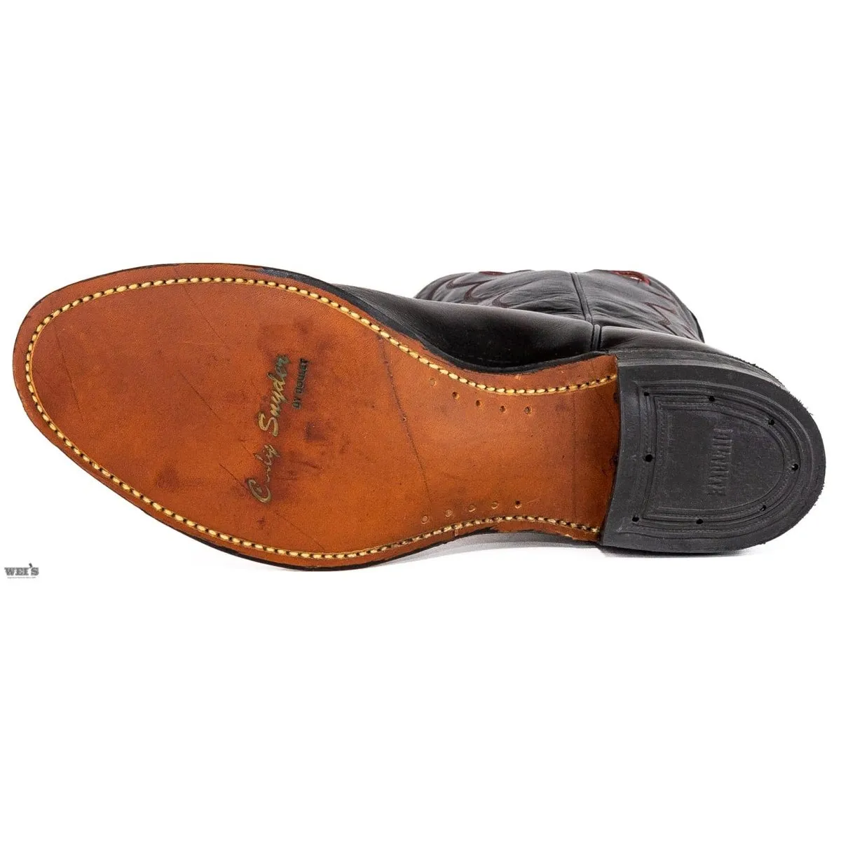 Boulet Men's Cowboy Boots 13" Cody Snyder Bullhide Roper Heel U Toe