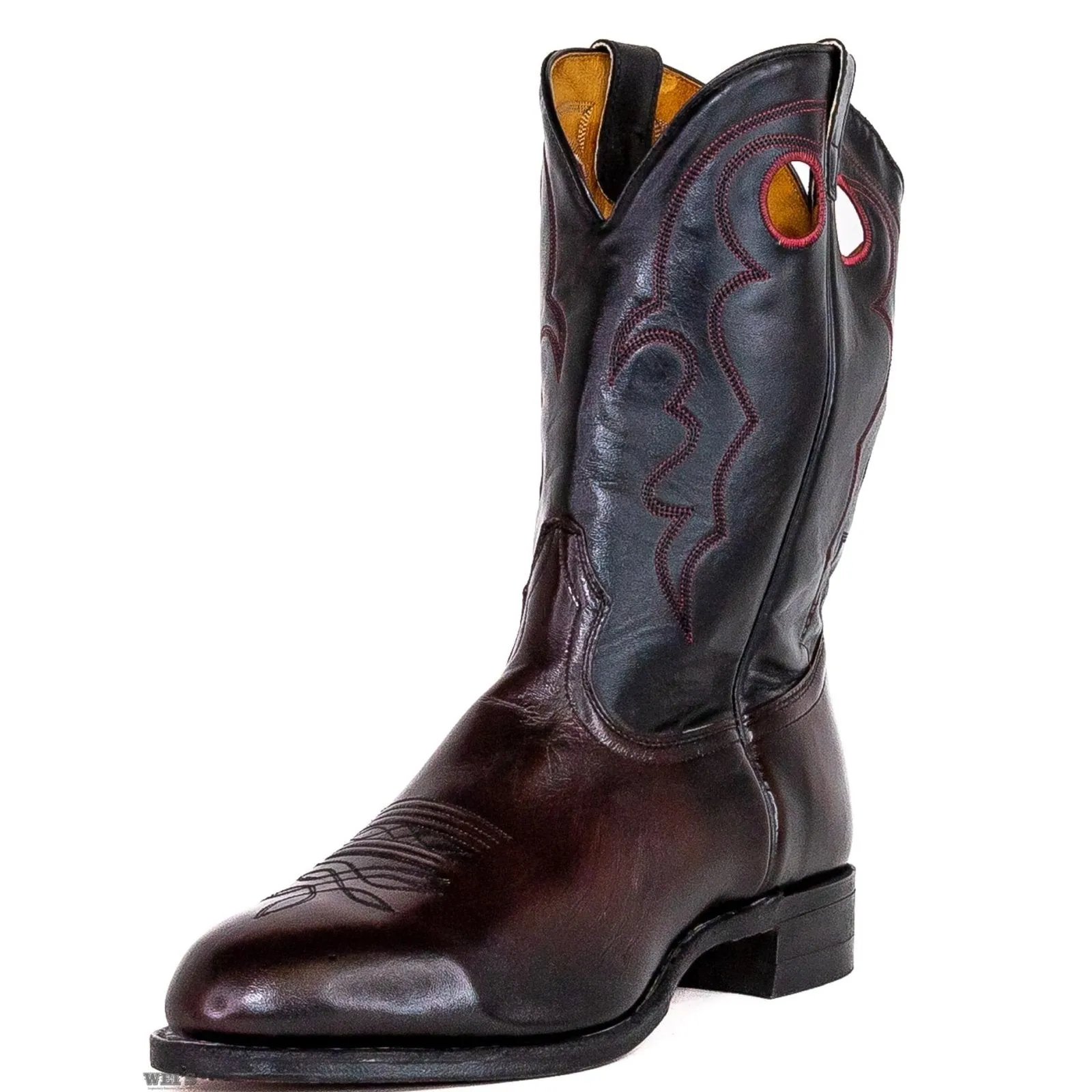 Boulet Men's Cowboy Boots 13" Cody Snyder Bullhide Roper Heel U Toe
