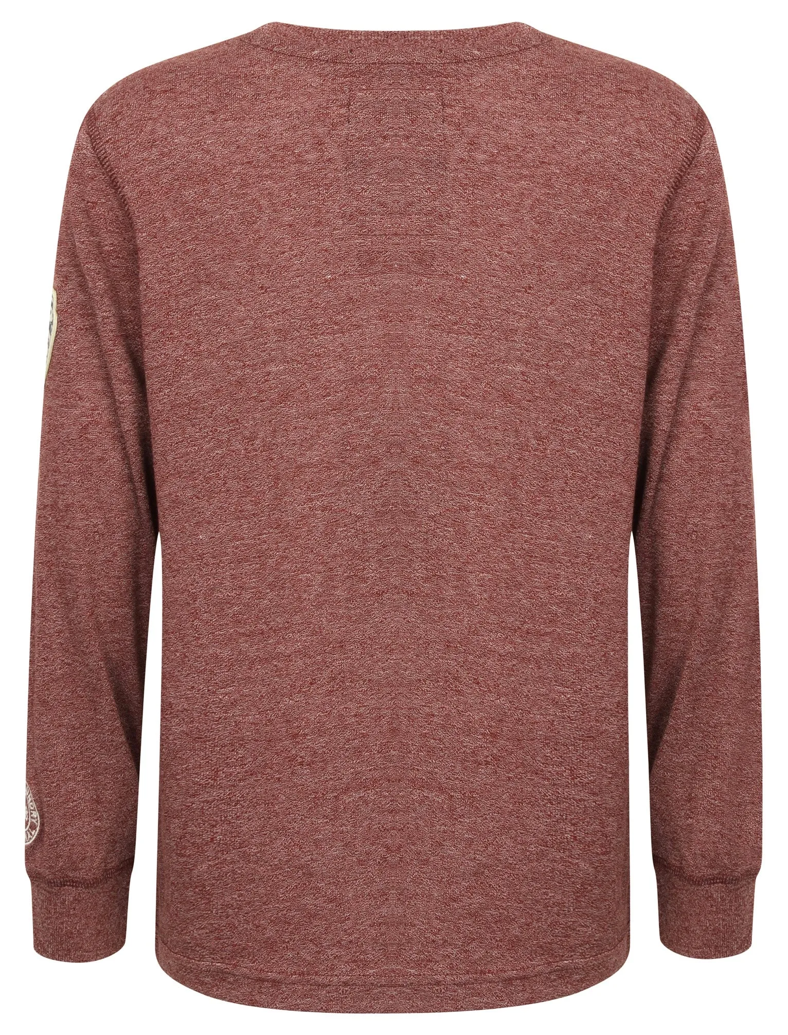 Boys K-Timperley Long Sleeve Top with Motif in Oxblood - Tokyo Laundry Kids