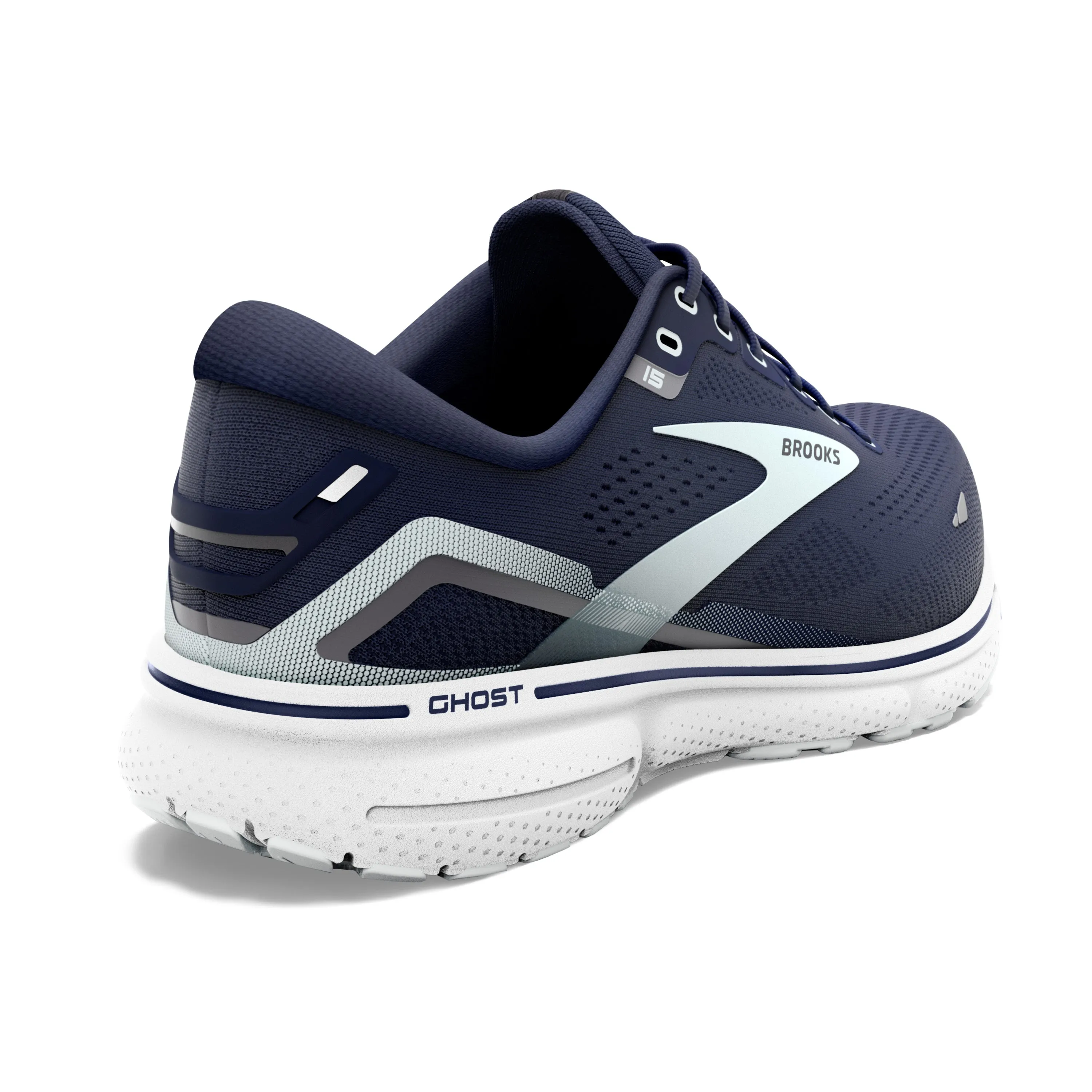Brooks Womens Ghost 15 Wide - Peacoat/Pearl/Salt Air (1203801D450)