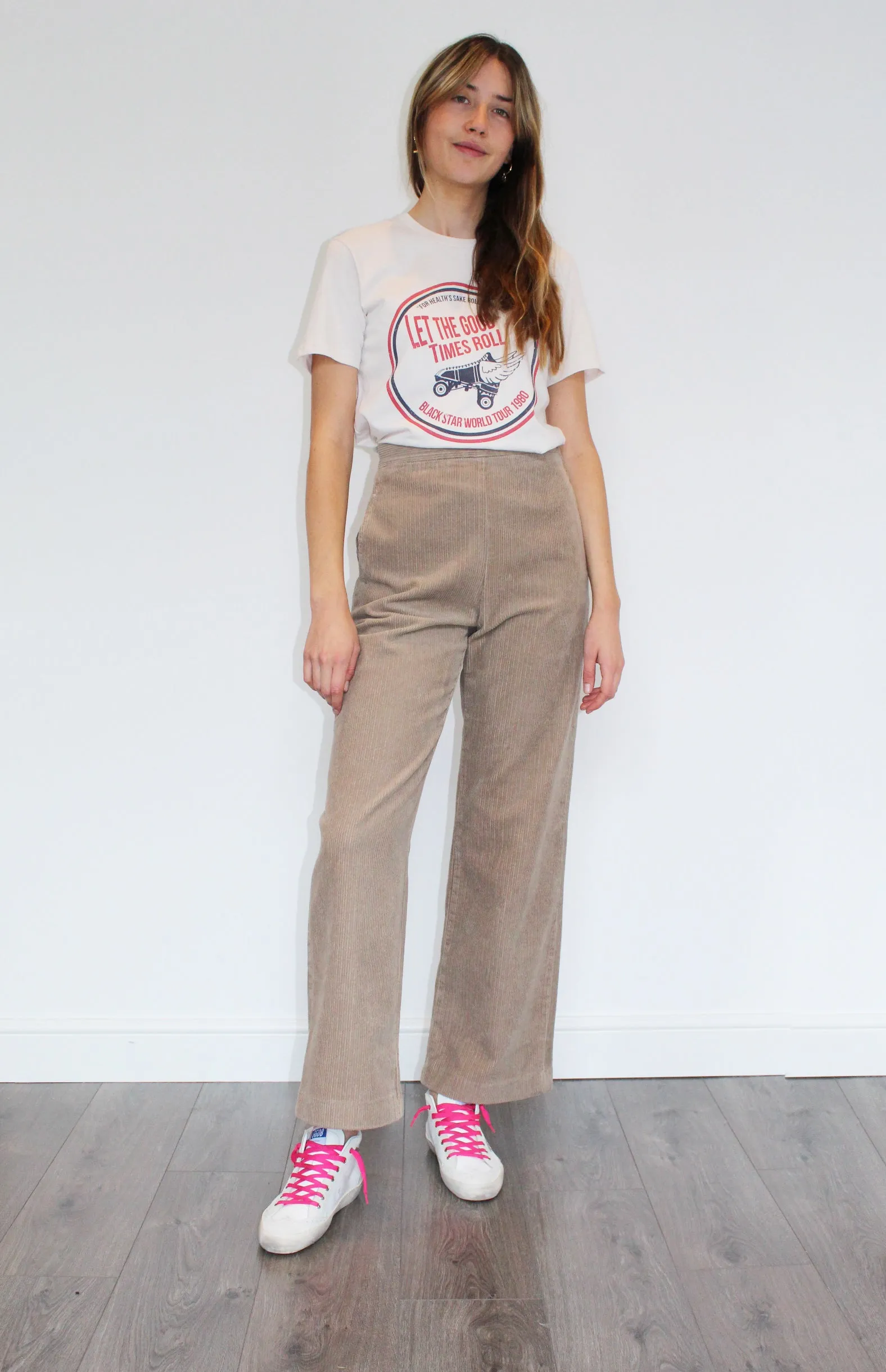 BS Good Times Tee in Vintage White