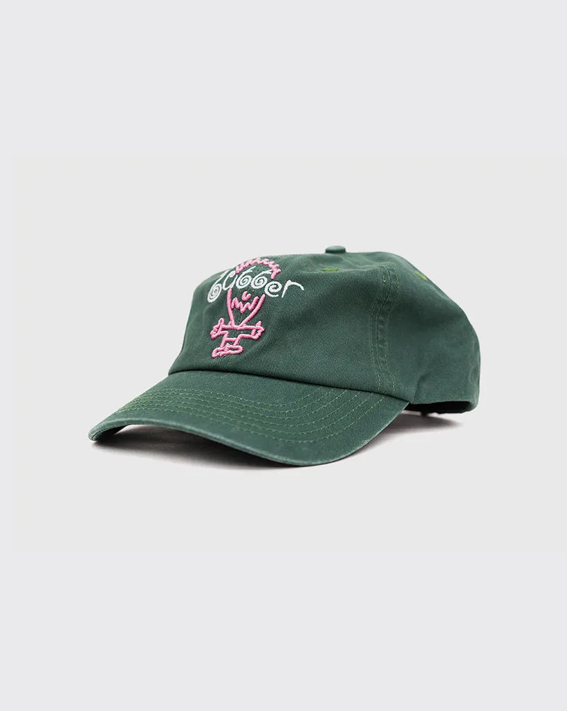 Butter Goods Dizzy 6 Panel Hat - Pine