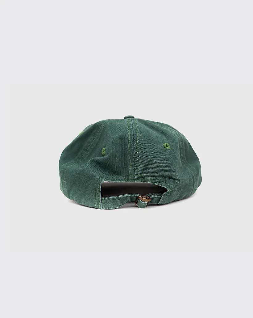 Butter Goods Dizzy 6 Panel Hat - Pine