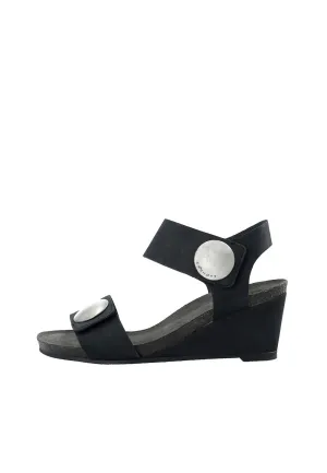 CASALBERTA Velcro Button Sandal Nubuck