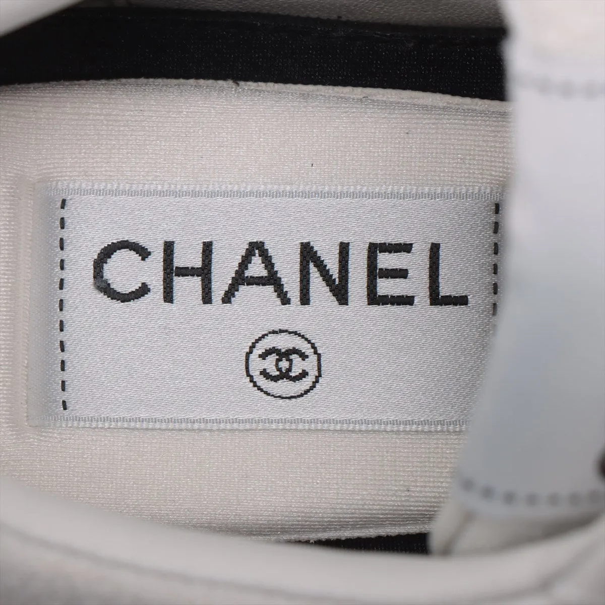 Chanel Coco 23B  Trainers 37  Black X White G45208