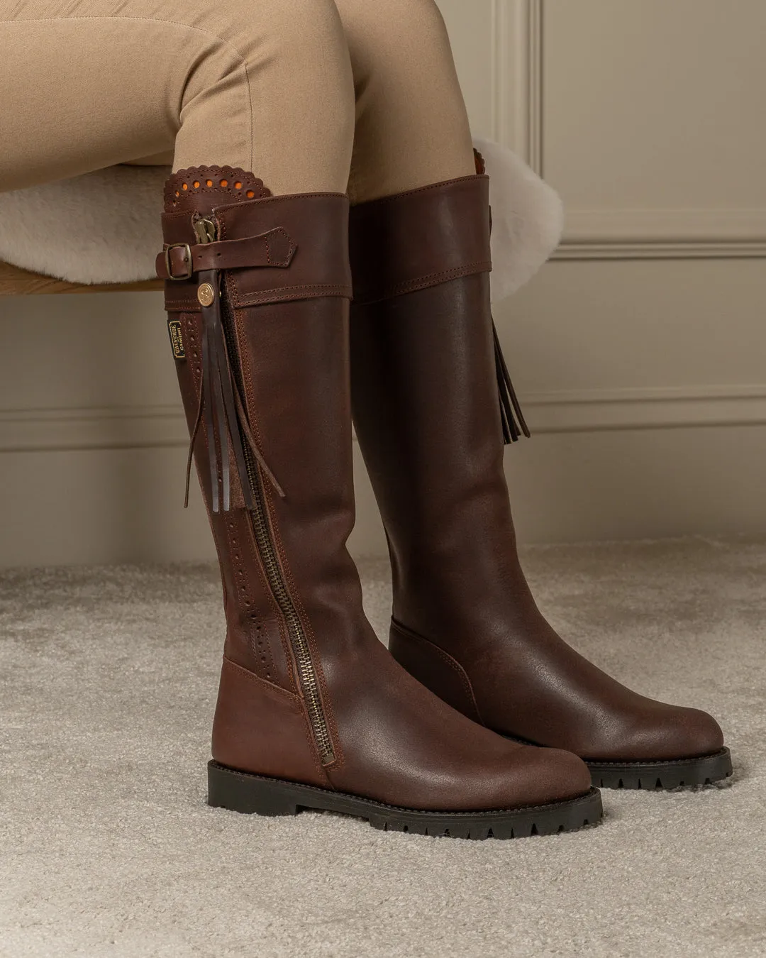 Classic Spanish Boots Vibram Sole