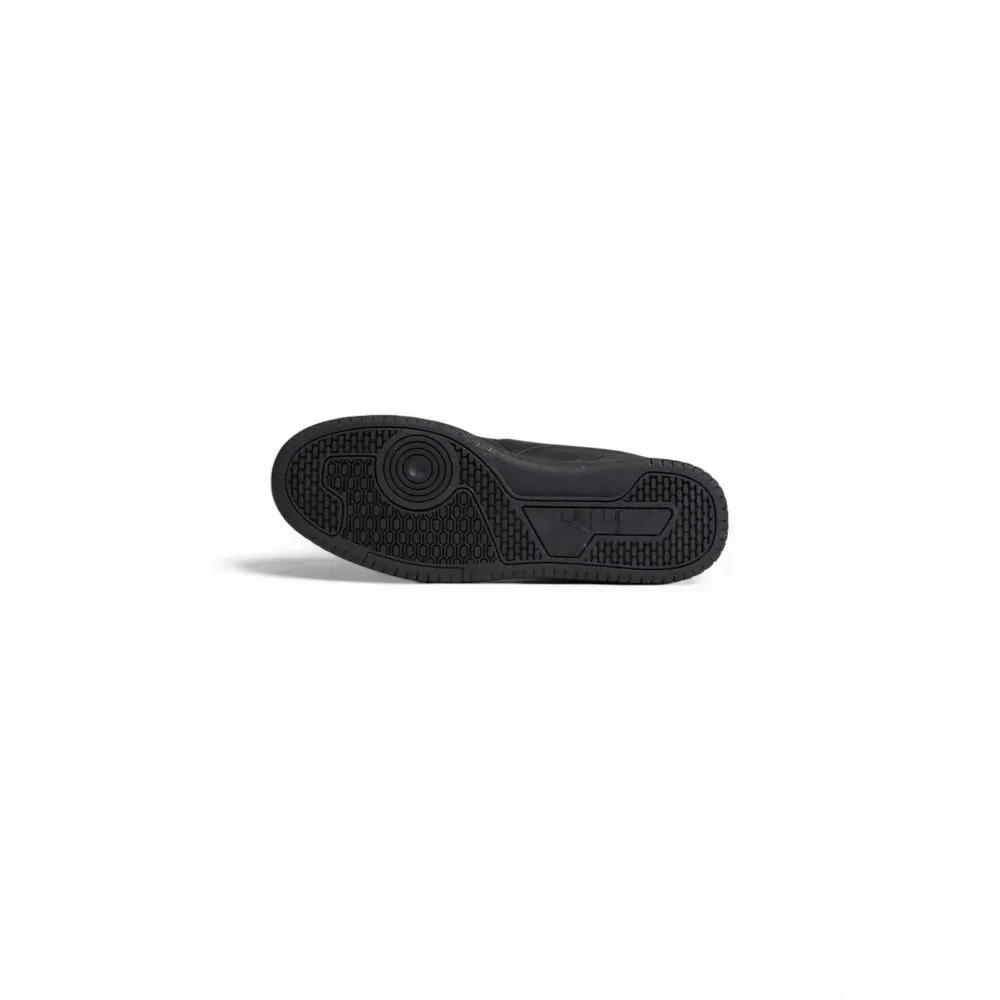 Diadora Black Artificial Leather Sneaker