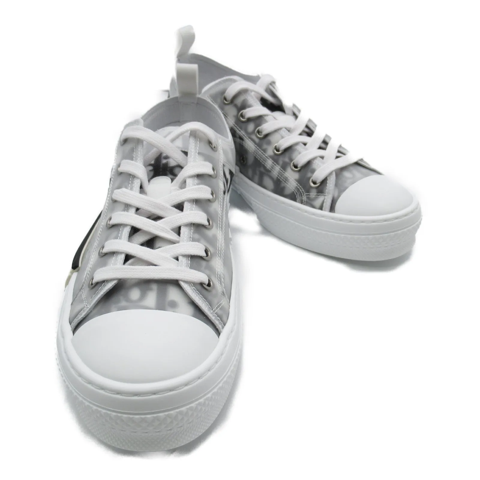 Dior Lock Cut Trainers Shoes  Linen White 3SN249YJP06942