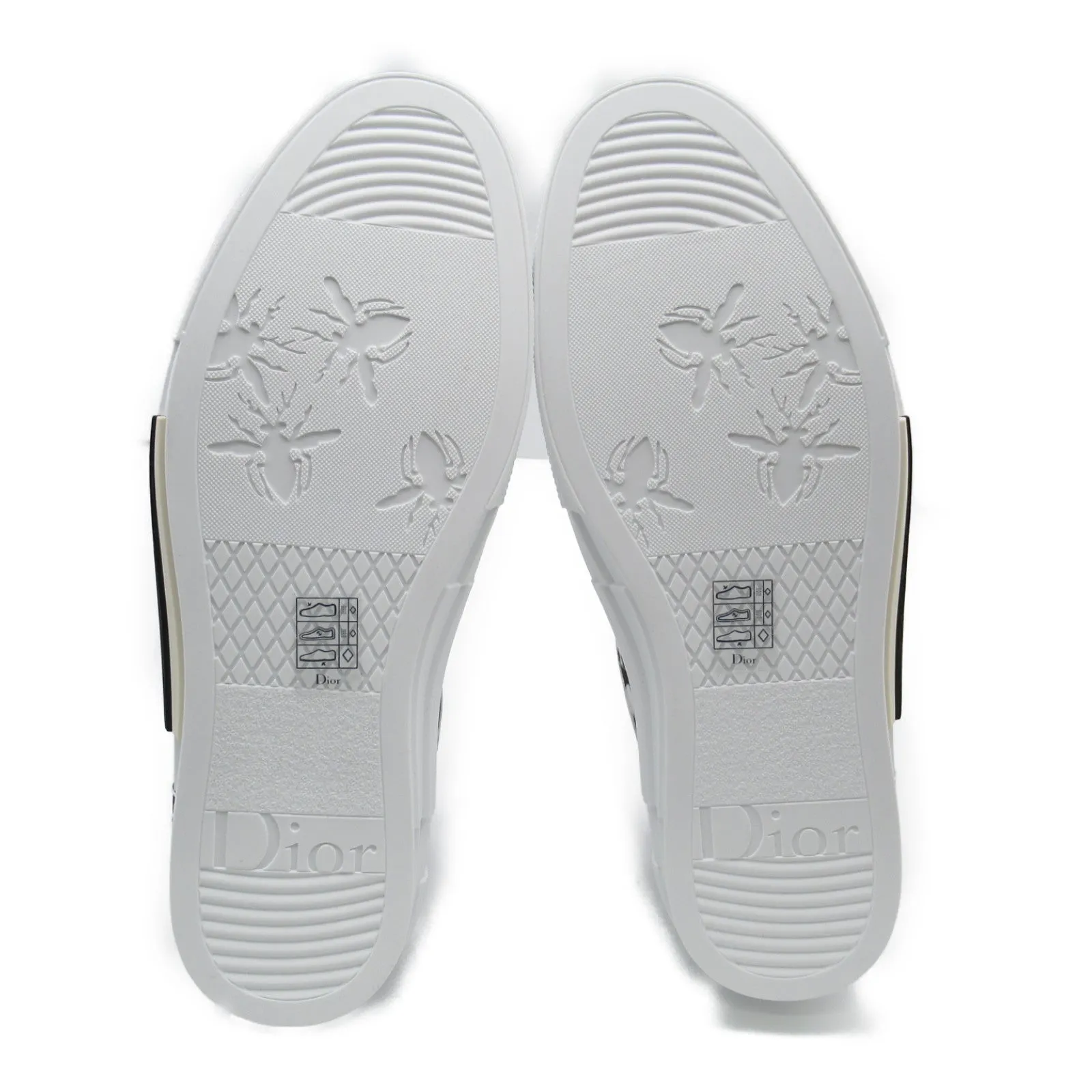 Dior Lock Cut Trainers Shoes  Linen White 3SN249YJP06942