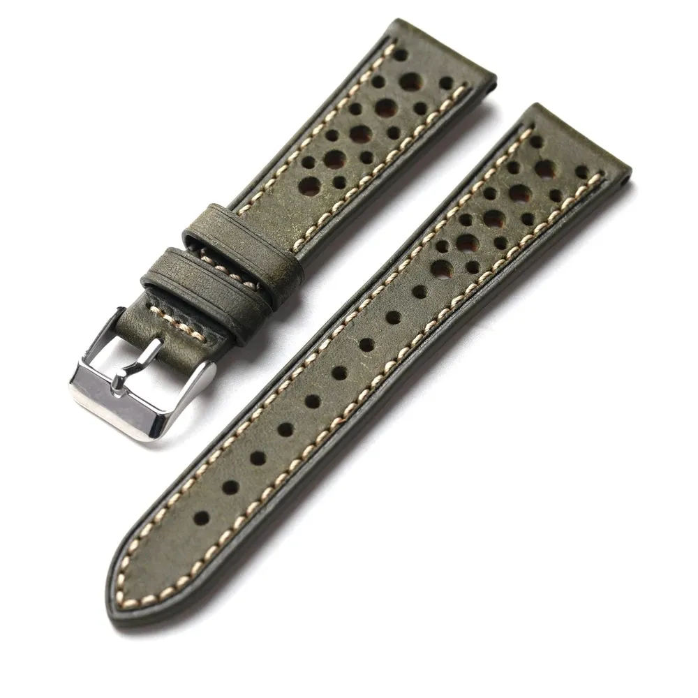 Flavio Italian Leather Watch Band