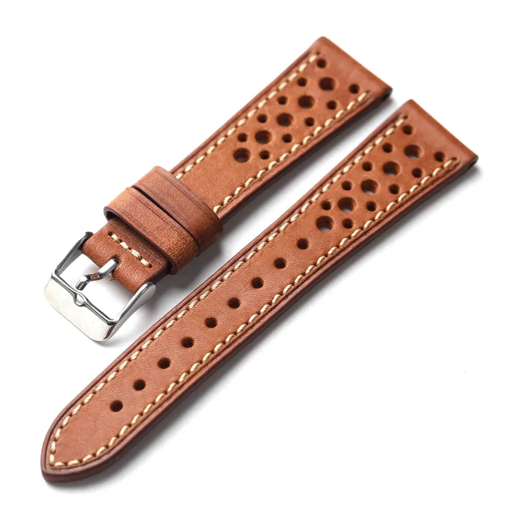 Flavio Italian Leather Watch Band