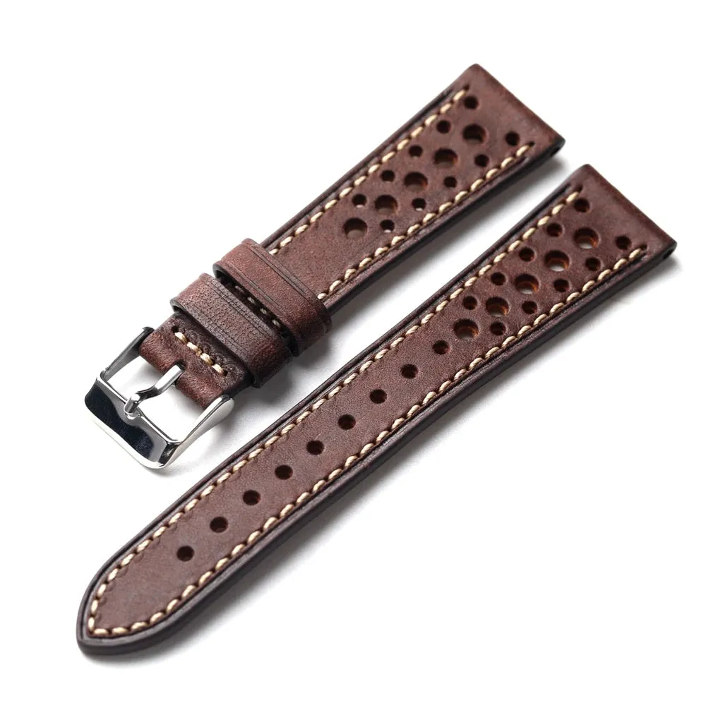 Flavio Italian Leather Watch Band