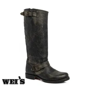 Frye Women's 12" Leather Veronica Slouch Boots - CLEARANCE