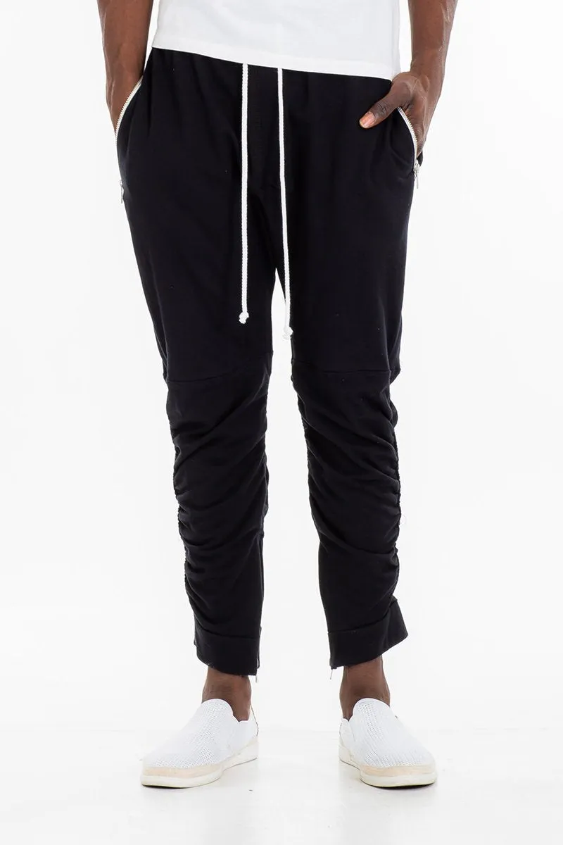 GATHERED BOMBER PANTS | BespokeBrothers®