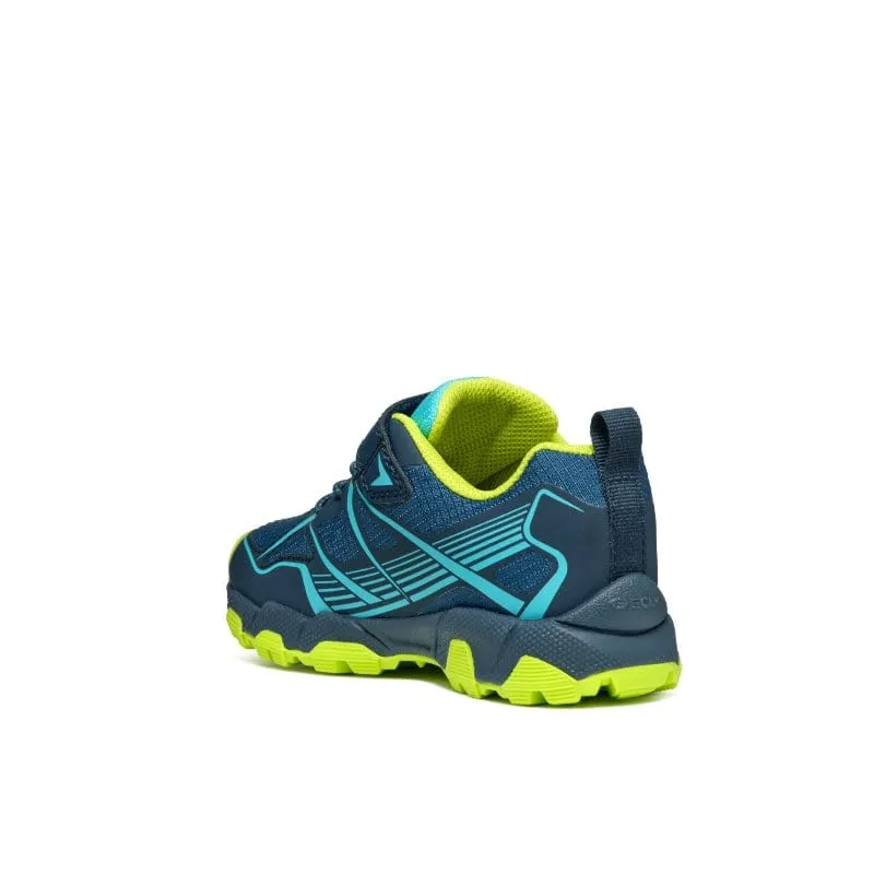Geox Boys Junior Navy Waterproof Treck Shoe - J463ZA