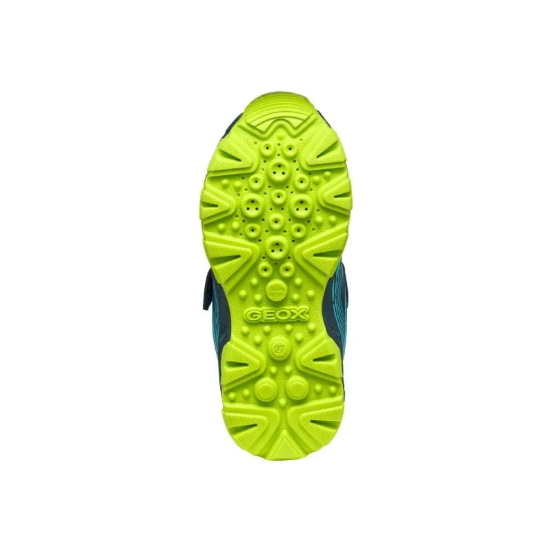 Geox Boys Junior Navy Waterproof Treck Shoe - J463ZA