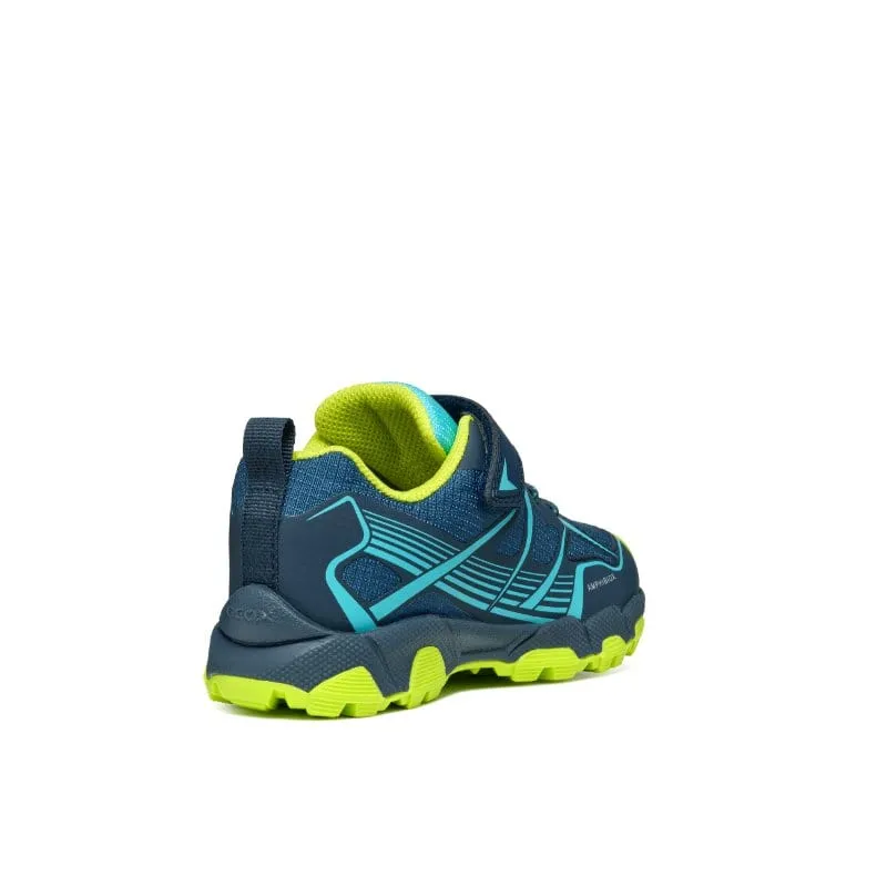Geox Boys Junior Navy Waterproof Treck Shoe - J463ZA