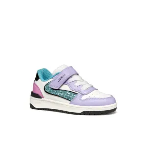 Geox Junior Purple Washiba Girl Low Top Sneakers J55HXA