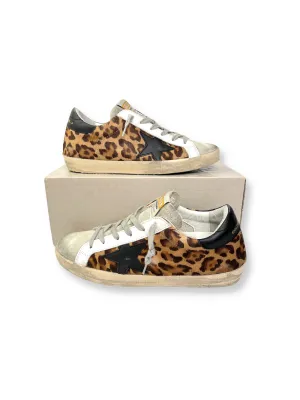 GOLDEN GOOSE - SUPERSTAR SNEAKERS IN LEOPARD - NEW - SZ 38