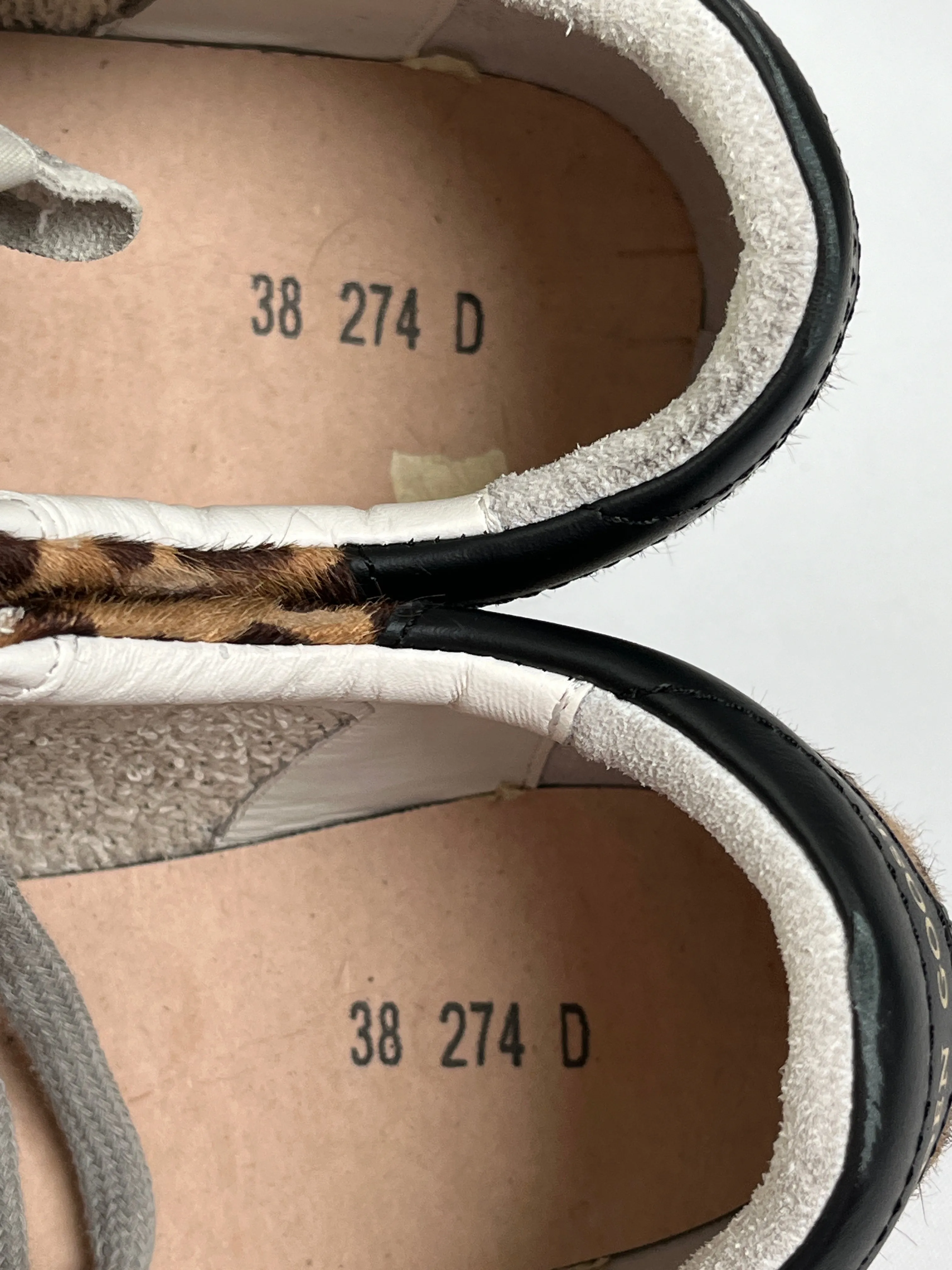 GOLDEN GOOSE - SUPERSTAR SNEAKERS IN LEOPARD - NEW - SZ 38