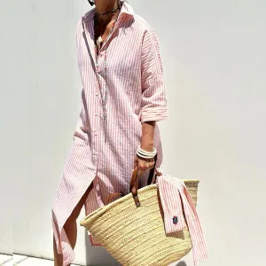 Harper | Elegant Striped Summer Dress