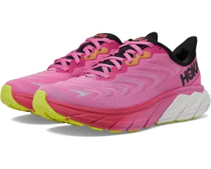 Hoka Womens Arahi 6- Strawberry/Black (1123195-SYBC)