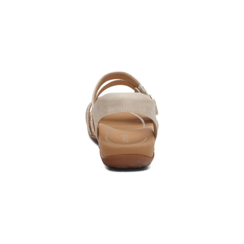 Jess Adjustable Quarter Strap Sandal