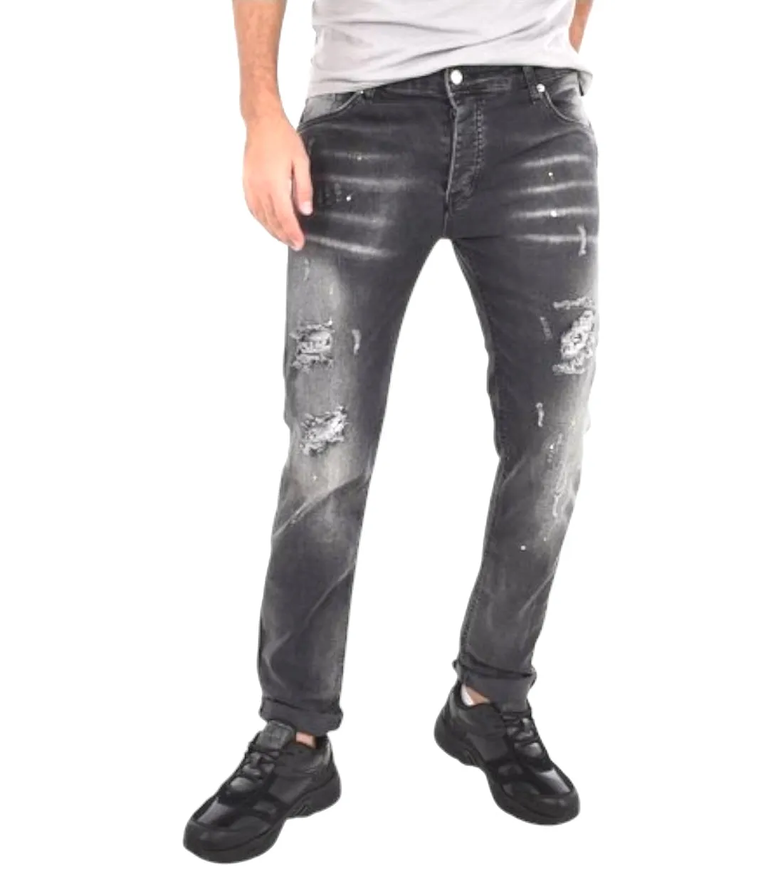 Just Emporio Zwart Jeans JE-TIMOTEY