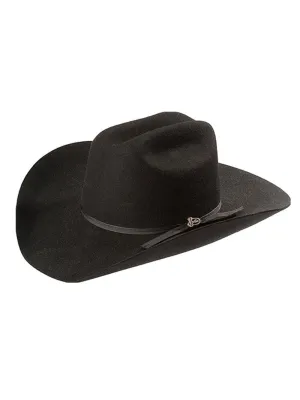 Justin JF0242ROPE40 2X Roper Western Felt Hat Black