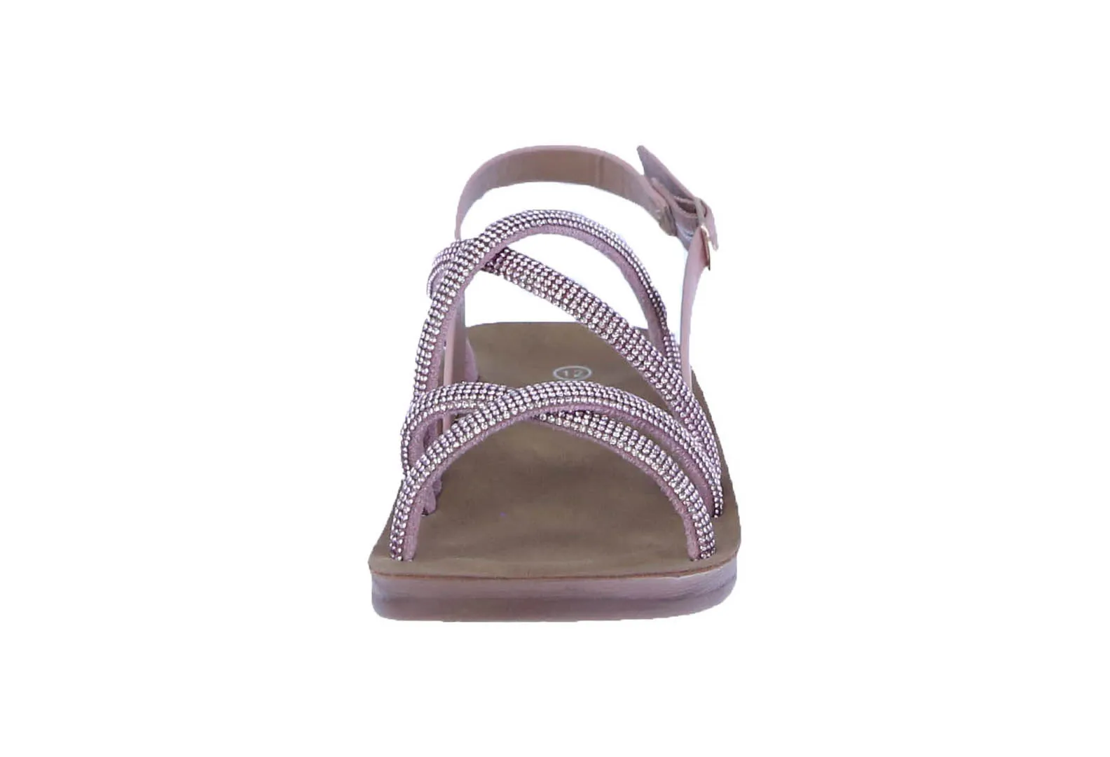 KID'S SHOES PINK RHINESTONE SANDALS RECOMMEND-64K