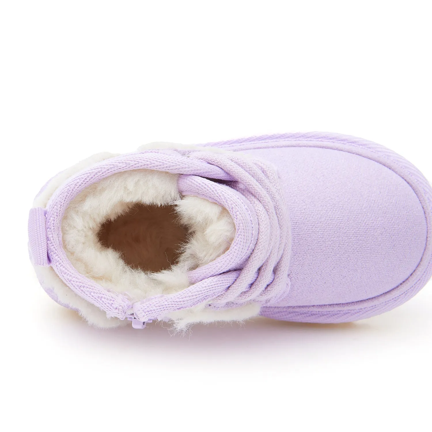 Kids Unisex Side Zipper Low Ankle Boots