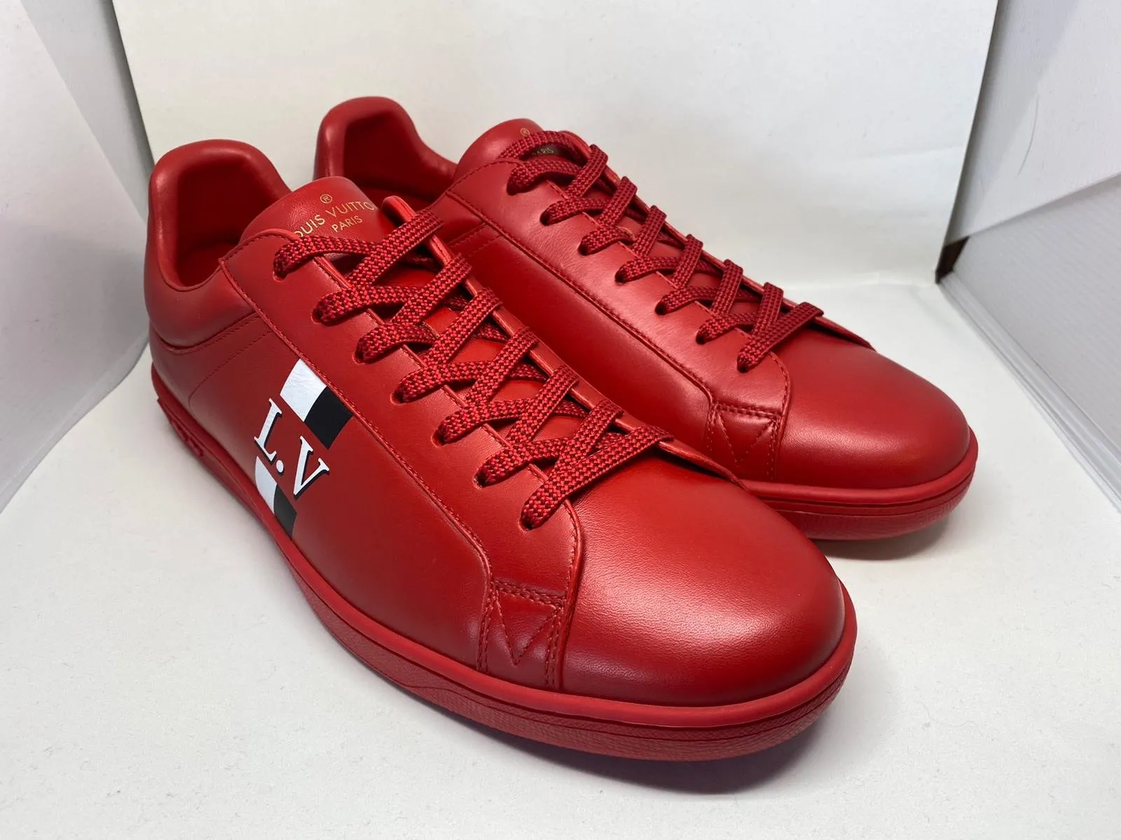 Louis Vuitton Luxembourg Leather Low Trainers