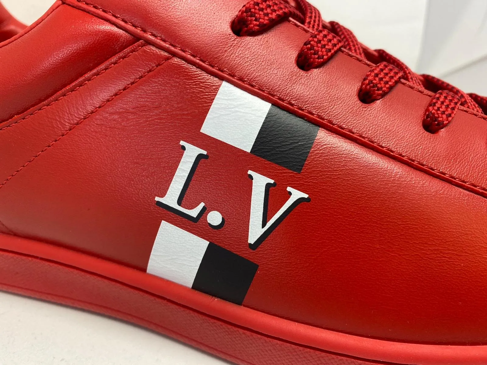 Louis Vuitton Luxembourg Leather Low Trainers