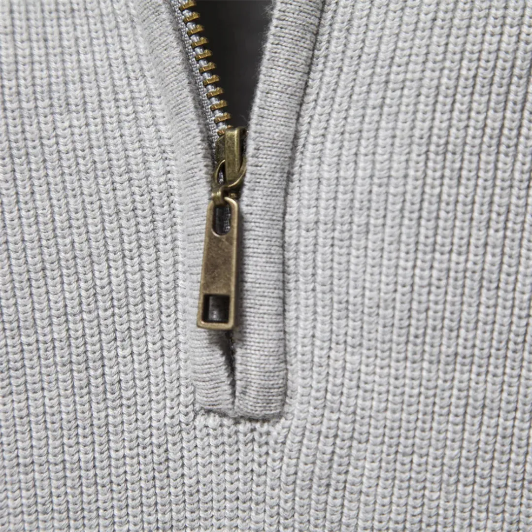 Luis  Quarter-Zip Knit Sweater
