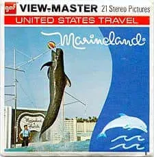 Marineland of Florida - Edition B - View-Master 3 Reel Packet - 1970s views - vintage -  (PKT-A964-G3B)
