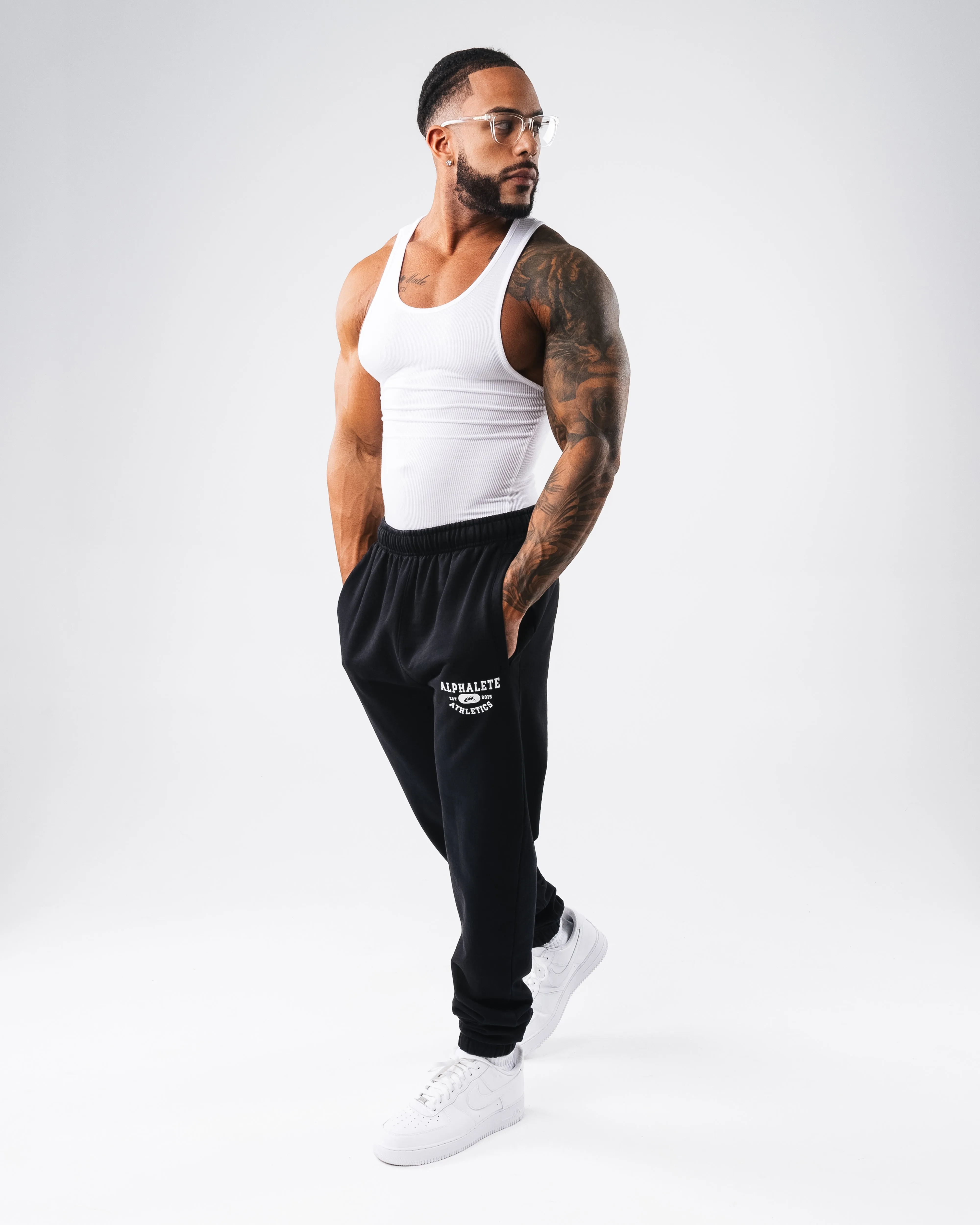 Member Vintage Jogger - Black