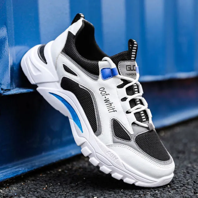 Men's Shoes Spring  Trendy Sports Casual Borad Shoes Versatile Summer Breathable Sneakers Running Daddy Tide Shoes