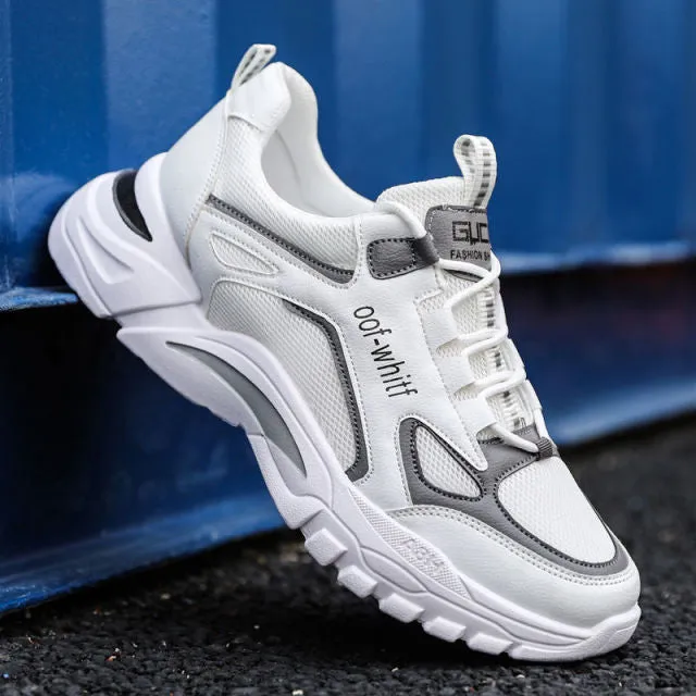 Men's Shoes Spring  Trendy Sports Casual Borad Shoes Versatile Summer Breathable Sneakers Running Daddy Tide Shoes