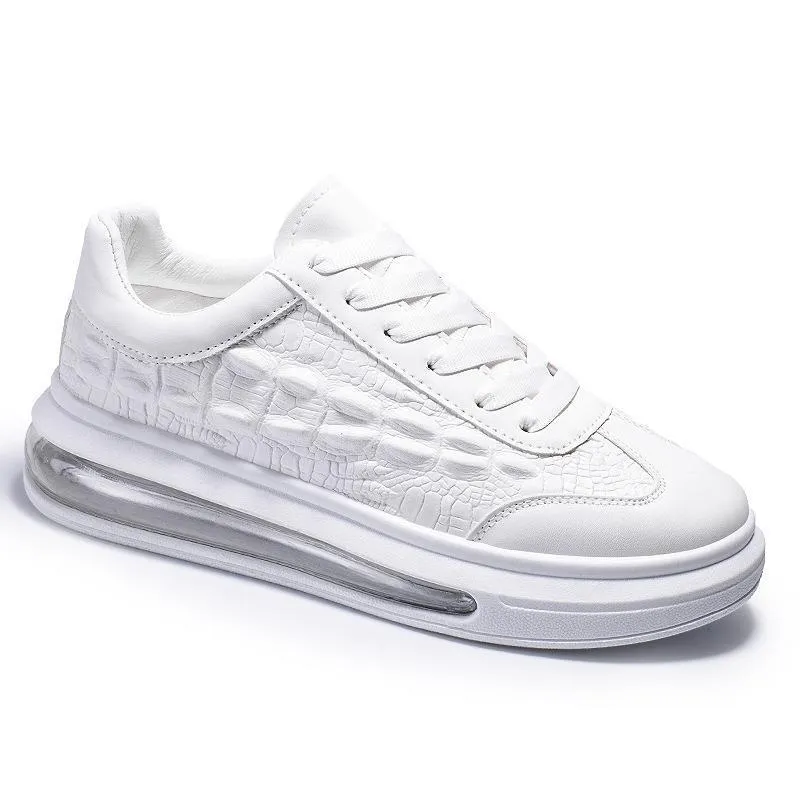 Men's Trendy Leather Fashion Sneakers