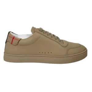 Men's Vintage Check Low Trainers Beige Size EU 40 / UK 6